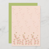 Floral Fantasies Einladung (Vorne/Hinten)