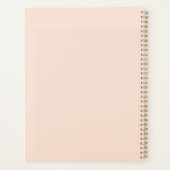 Floral Fantasies Planer (Rückseite)