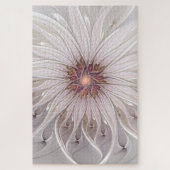 Floral Fantasy, Abstract Modern Pastel Flower Puzzle (Vertikal)