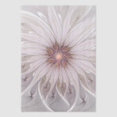 Floral Fantasy, Abstract Modern Pastel Flower Seidenpapier (Vorderseite)