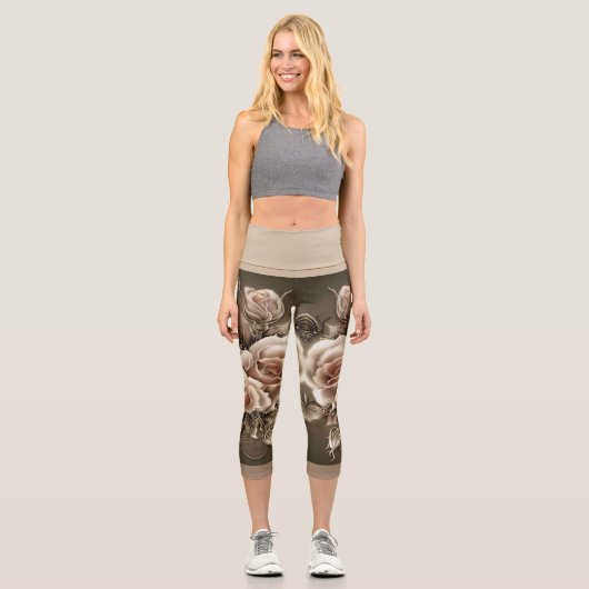 Floral Fantasy Capris (Vorderseite)
