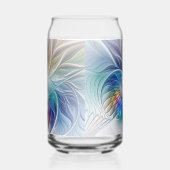 Floral Fantasy, Colorful Abstract Fractal Flower Dosenglas (Rechts)