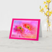 Floral Fantasy Custom Card Karte (Gelbe Blume)