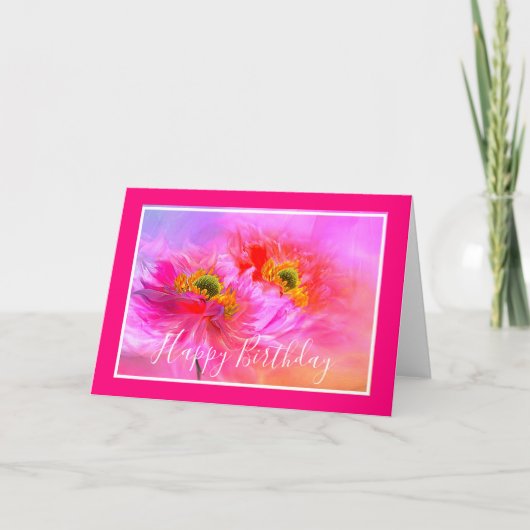Floral Fantasy Custom Card Karte (Vorderseite)