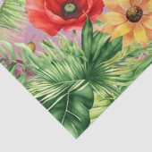 Floral Fantasy Dschungel Tiger Decoupage Seidenpapier (Detail)