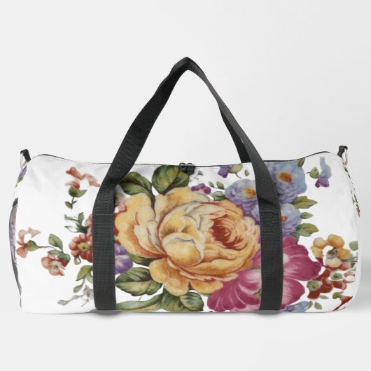 Floral Fantasy Duffle Bag (Rückseite)