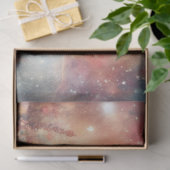 Floral Fantasy Girl and Unicorn Decoupage Seidenpapier (Geschenk)