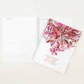 Floral Fantasy Red Daily Agenda 2026 Planer (Anzeige)