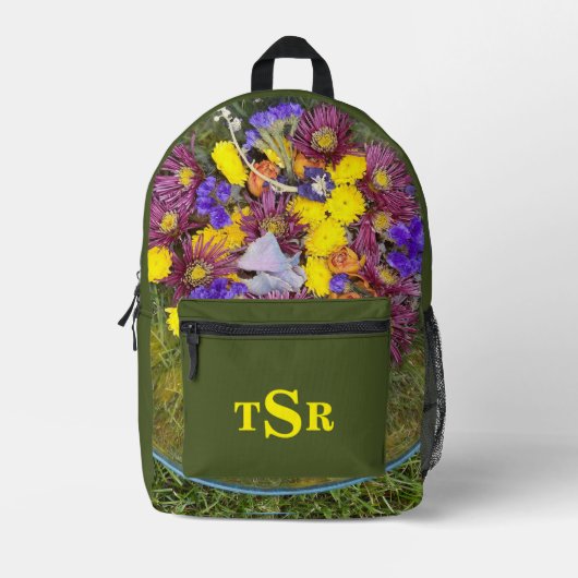Floral Fantasy Rucksack (Vorderseite)