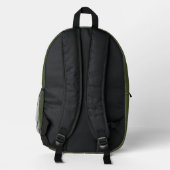 Floral Fantasy Rucksack (Rückseite)