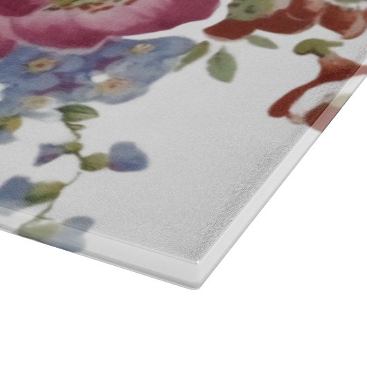 Floral Fantasy Schneidebrett (Ecke)