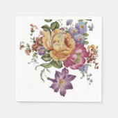 Floral Fantasy  Serviette (Vorderseite)