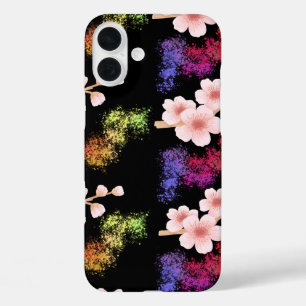 Floral & farbenfroh Muster iPhone 16 Plus iPad Geh Hülle