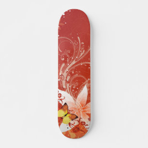 Floral Fashion 11 Skateboard