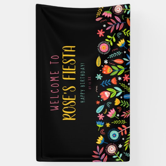 Floral Fiesta Banner (Vertikal)