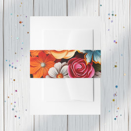 Floral Fiesta Einladungsbanderole