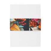 Floral Fiesta Einladungsbanderole (Rückseitenbeispiel)