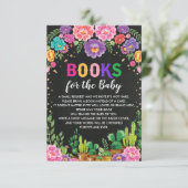 Floral Fiesta Nacho Durchschnittliche mexikanische Begleitkarte (Stehend Vorderseite)