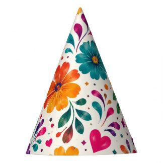 Floral Fiesta Spanischer Geburtstag Partyhütchen