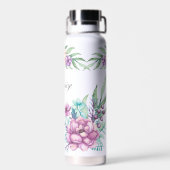Floral Fiesta Wasser Flasche (Rückseite)