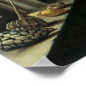 Floral Fine Art mit Rose Lilien Poster (Ecke)