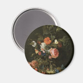 Floral Fine Art mit Rose Magnet (Vorderseite/Rückseite)
