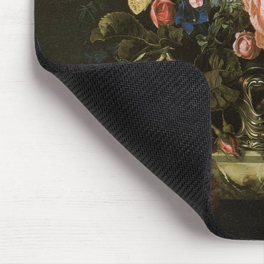 Floral Fine Art mit Rose Mousepad (Ecke)