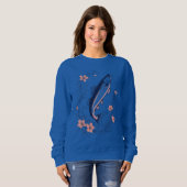 Floral Fish Art – Women’s Sweatshirt (Vorne ganz)