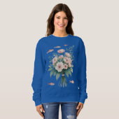 Floral Fish Bouquet – Women’s Sweatshirt (Vorne ganz)
