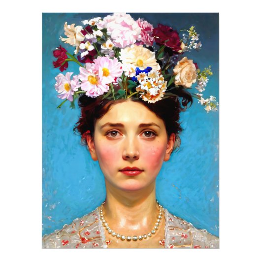 "Floral Flair" Ruth - Art & Floral Society Fotodruck (Vorne)