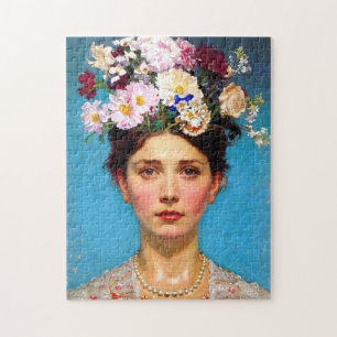 "Floral Flair" Ruth - Kunst- und Blumengesellschaf Puzzle