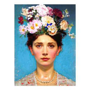 "Floral Flair" Ruth - Kunst- und Blumenverein Fotodruck