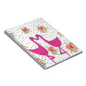Floral Flamingo Fiesta Notizblock (Rechte Seite)