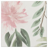 Floral Flamingo Muster Stoff (Nahaufnahme)