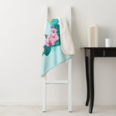 Floral Flamingo Summer Bliss Sherpadecke (Beispiel)