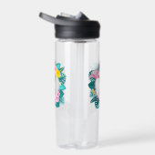 Floral Flamingo Summer Bliss Trinkflasche (Rechts)