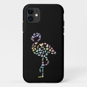Floral-Flamingo Süßes-Tier-Ästhetikliebhaber-Gesch Case-Mate iPhone Hülle