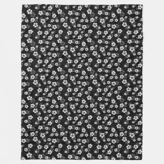 floral fleecedecke (Vorderseite)
