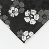 floral fleecedecke (Ecke)