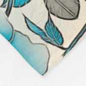 floral fleecedecke (Ecke)