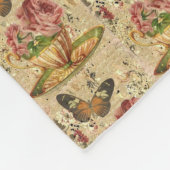 floral fleecedecke (Ecke)