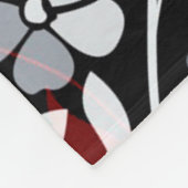 floral fleecedecke (Ecke)