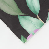 floral fleecedecke (Ecke)