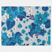 floral fleecedecke (Vorderseite (Horizontal))