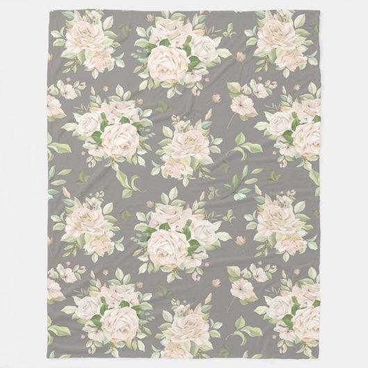 floral fleecedecke (Vorderseite)
