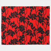 floral fleecedecke (Vorderseite (Horizontal))
