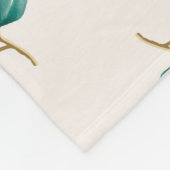 floral fleecedecke (Ecke)