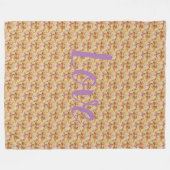 floral fleecedecke (Vorderseite (Horizontal))
