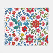 floral fleecedecke (Vorderseite (Horizontal))