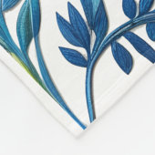 floral fleecedecke (Ecke)